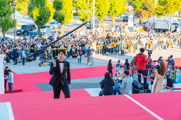 코리아드라마페스티벌 레드카펫 현장.