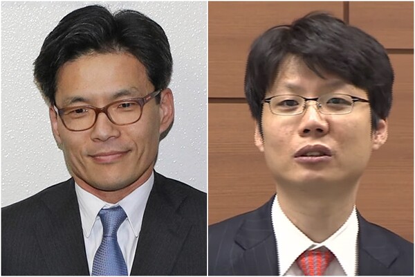 박철우 신임 서울중앙지검장(왼쪽)과 주민철 신임 대검 반부패부장